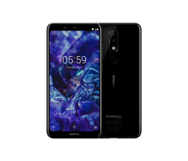 Nokia 5.1 PLUS Dual SIM czarny - 461224 - zdjęcie